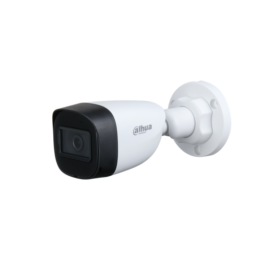 DH-HAC-HFW1500CN-0360B-S2. Cámara HDCVI Dahua 5MP tipo bala Lente fijo 3.6mm IR 30m IP67