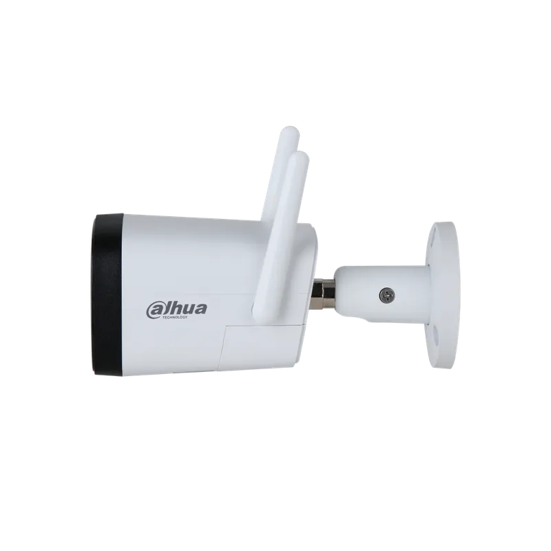 Cámara tipo Bullet wifi 4MP lente fijo IR 30m IP67 DH-IPC-HFW1430DTN-STW-0280B.