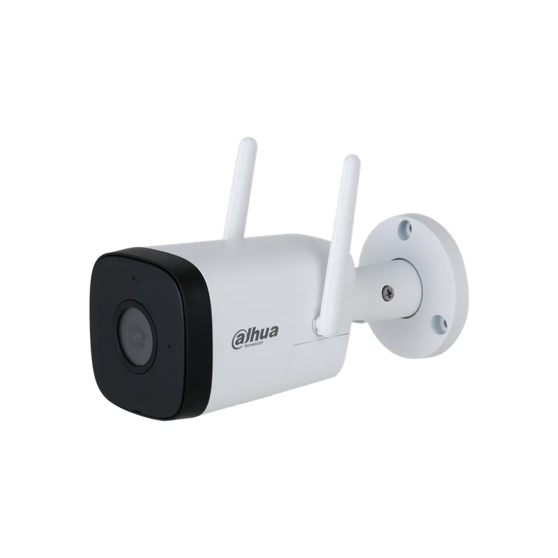 Cámara tipo Bullet wifi 4MP lente fijo IR 30m IP67 DH-IPC-HFW1430DTN-STW-0280B.