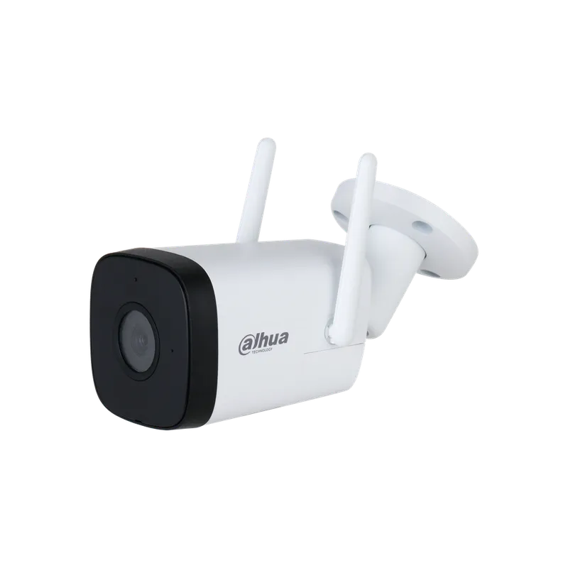 Cámara tipo Bullet wifi 4MP lente fijo IR 30m IP67 DH-IPC-HFW1430DTN-STW-0280B.