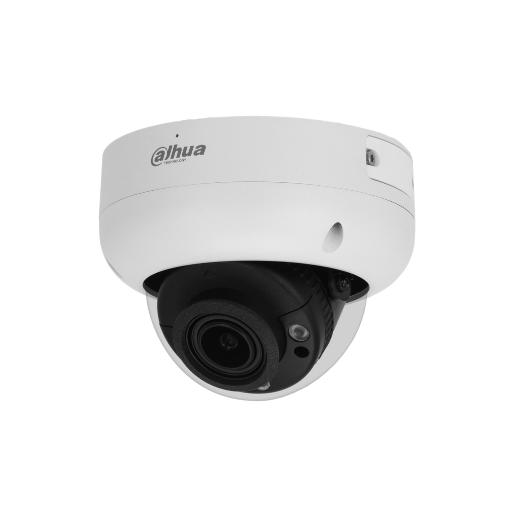 Cámara IP Dahua tipo domo 4MP lente varifocal IR40m soporta IA. DH-IPC-HDBW3441RP-ZAS-S2.