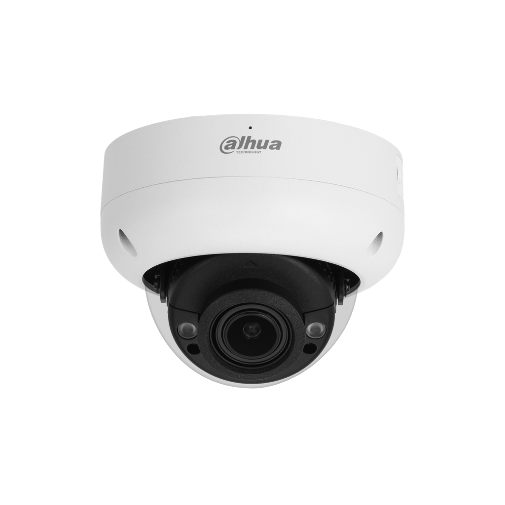 Cámara IP Dahua tipo domo 4MP lente varifocal IR40m soporta IA. DH-IPC-HDBW3441RP-ZAS-S2.