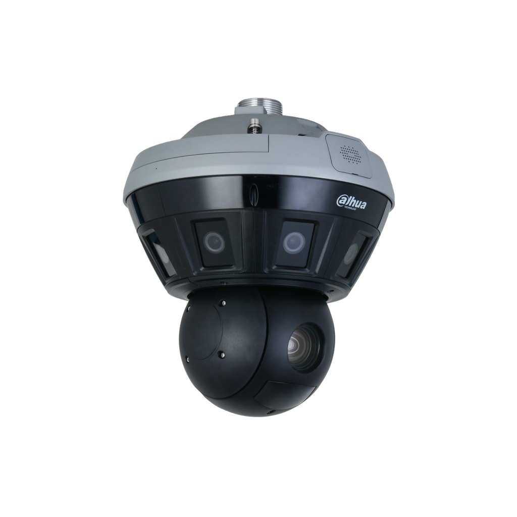 Camara IP Panoramica Dahua 4x2MP en 180 grados PTZ IR100 IA IP67 DH-PSDW8842SP-A180-D425-DC36V.