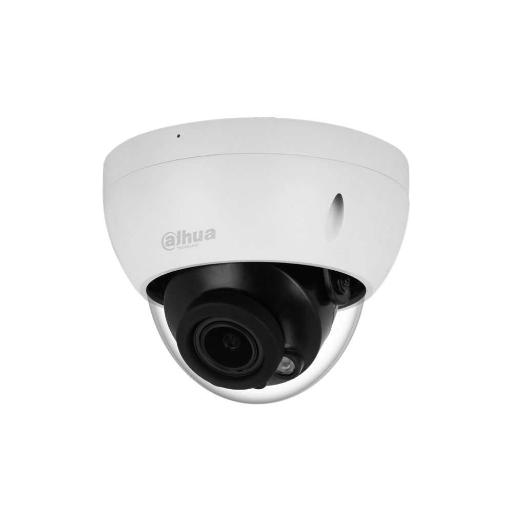 DH-IPC-HDBW2441RP-ZS. Cámara Dahua tipo domo de 4MP IR 40m IP67 IK10 soporta perimetral protection.