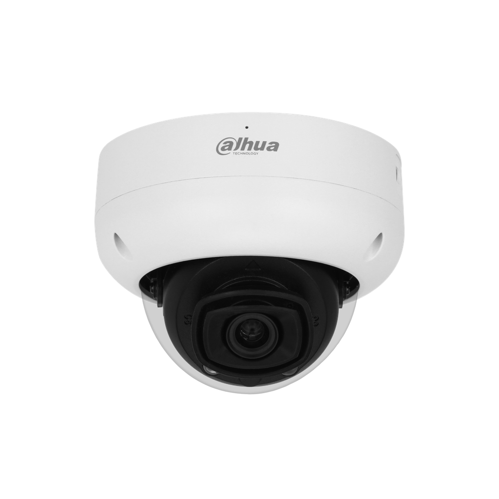 Camara Minidomo Dahua 5MP IA Lente 2.8mm 12v Poe IP67 IK10 DH-IPC-HDBW5541RP-ASE-0280B-S3.