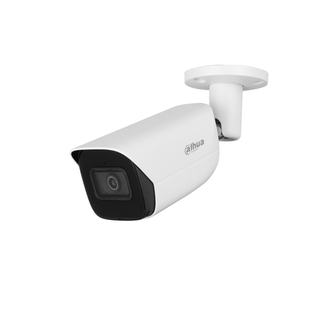 DH-IPC-HFW5541EP-ASE-0280B-S3. Cámara IP dahua 5Mp lente fijo 2.8mm IR 50m IP67 I/O alarma y audio.