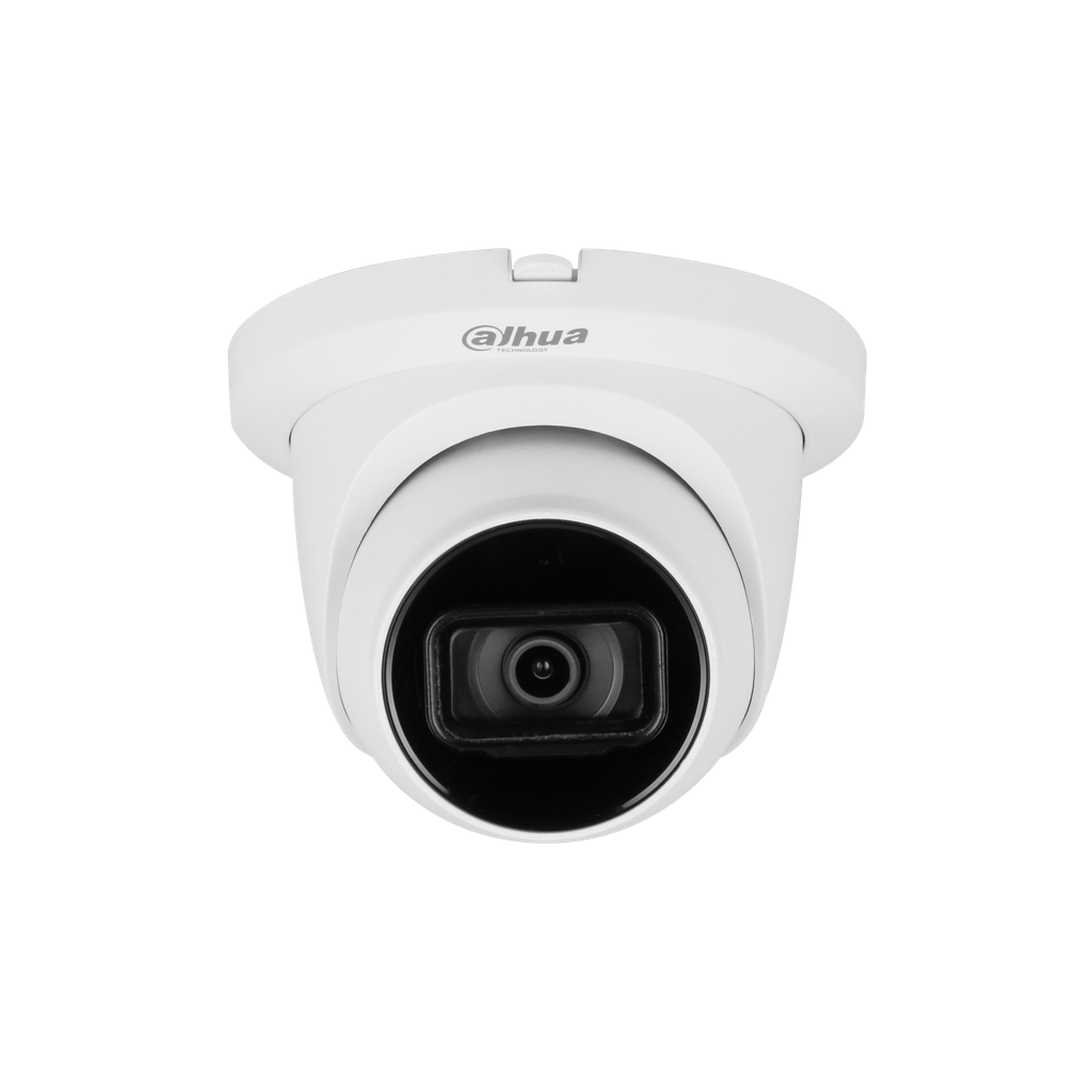 Cámara IP Dahua tipo Eyeball 4MP lente fijo IR 50mt IVS, FD, Heat Ma DH-IPC-HDW5442TMP-ASE-0280B-S3.