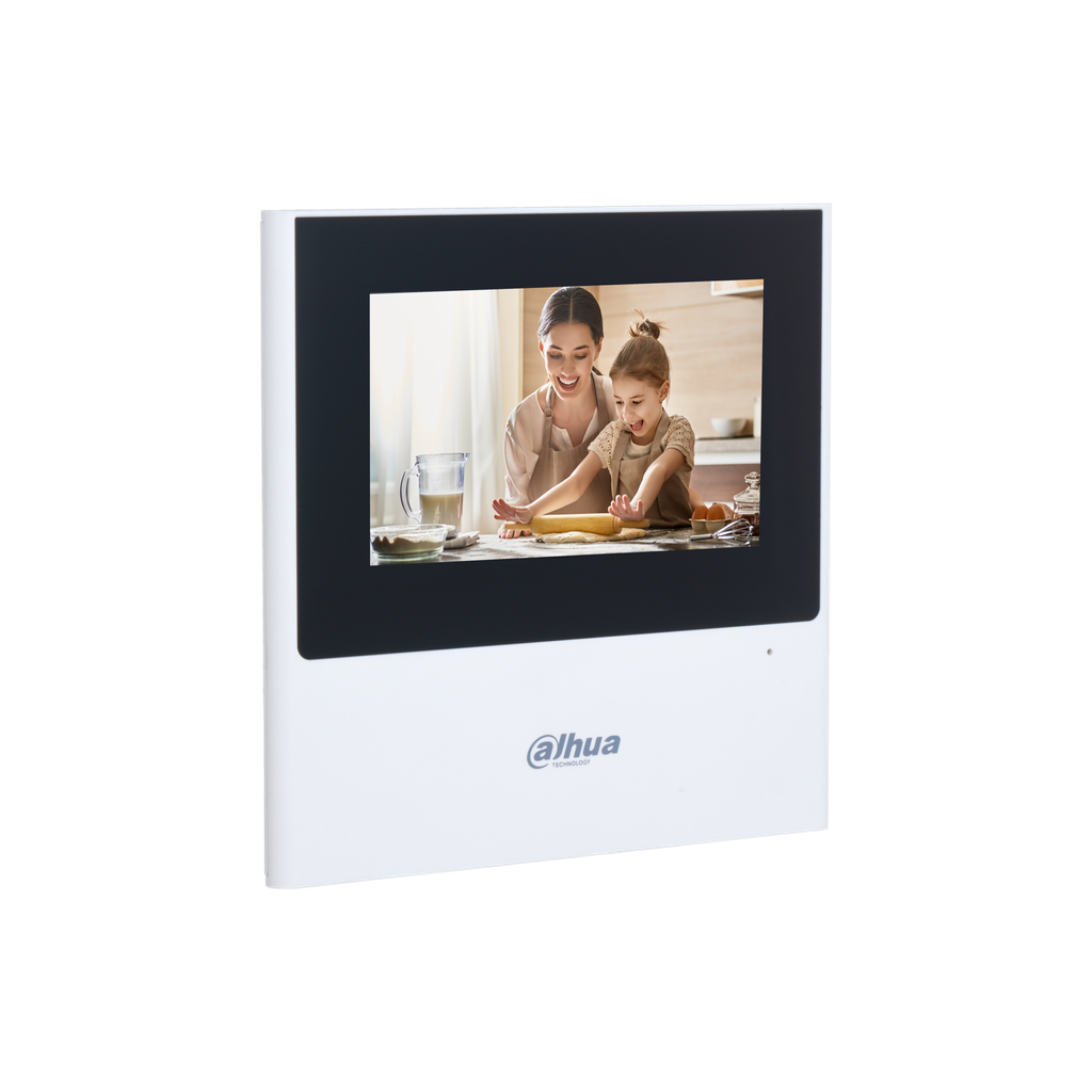 DHI-VTH2611L-WP. Monitor Video Portero Ip y Wifi Dahua Pantalla 4.3 POE