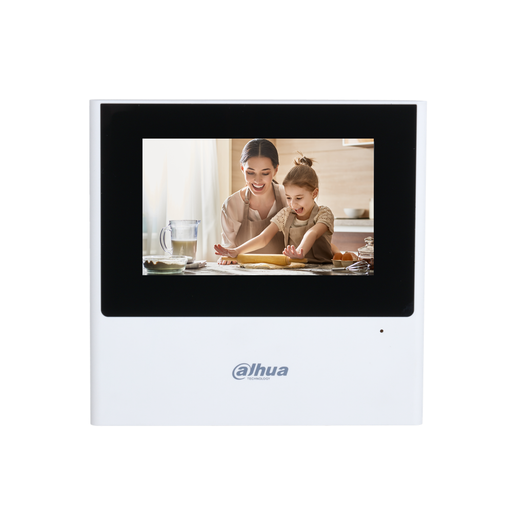 DHI-VTH2611L-WP. Monitor Video Portero Ip y Wifi Dahua Pantalla 4.3 POE