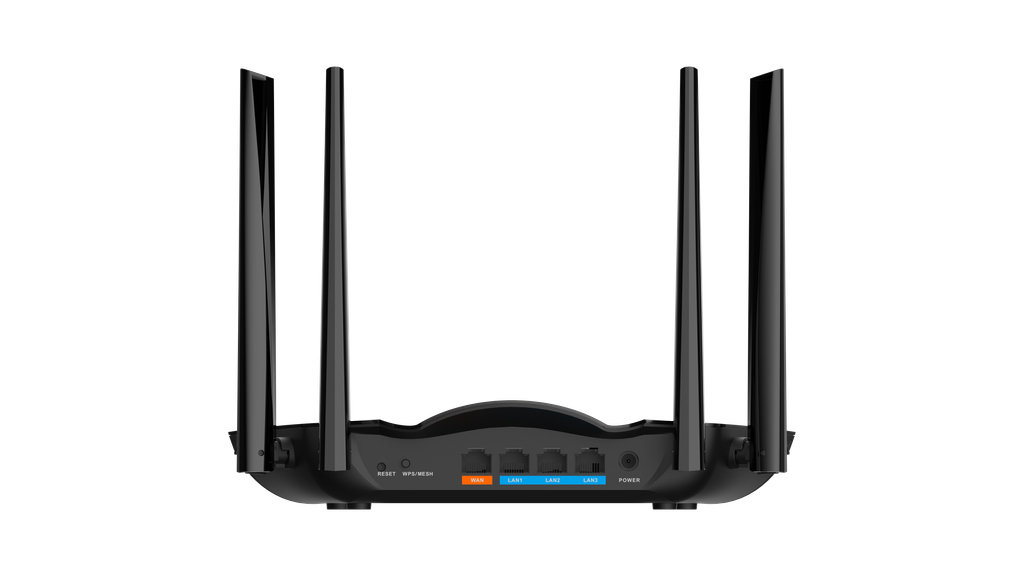 DH-AX30. ROUTER WIFI DAHUA. 3Gbps. 2.4-5Ghz. 4 antenas 5dBI C/U. Firewall Software. Bi-dire. MU-MIMO