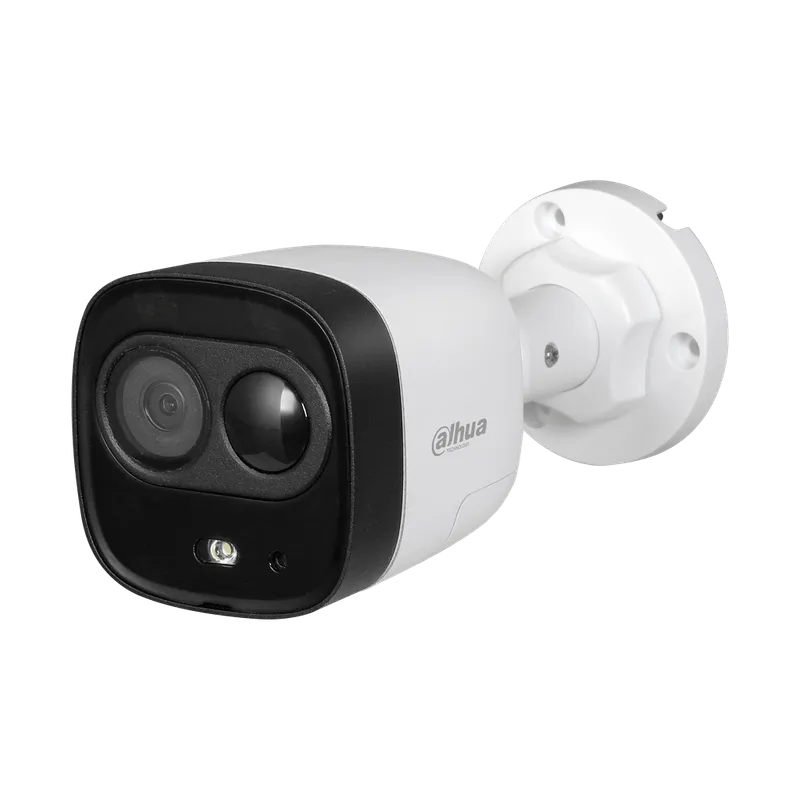 CÁMARA TIPO BALA HDCVI DAHUA 1080P. DISUASIÓN ACTIVA. LF 2.8MM. IR 30 DH-HAC-ME1200DN-LS-0280B-S5.