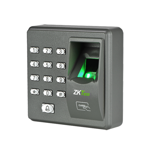 X7. Terminal de control de acceso standalone con verificación huella/clave/tarjeta rfid id 125khz.