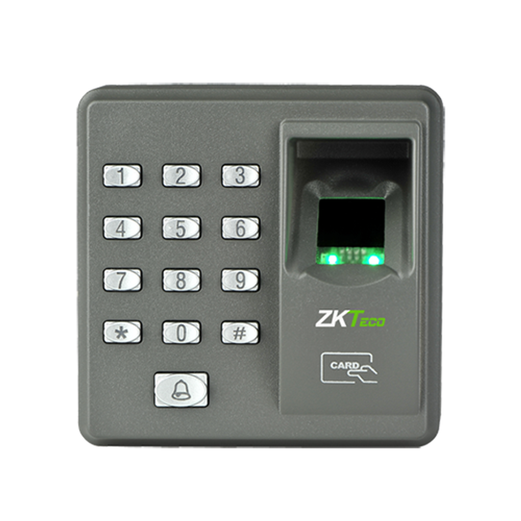 X7. Terminal de control de acceso standalone con verificación huella/clave/tarjeta rfid id 125khz.