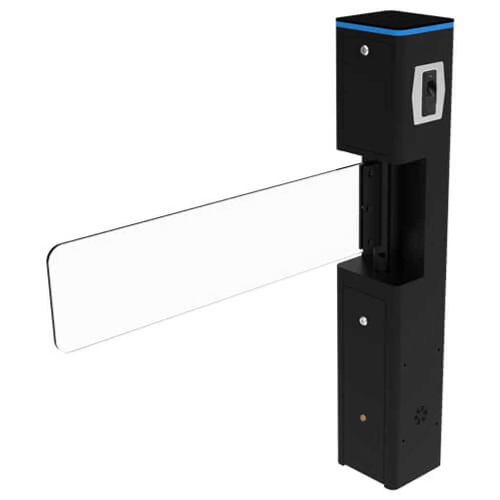 SBT2000S. Barrera ZK de Acero incluye placa controladora y aaptador AC