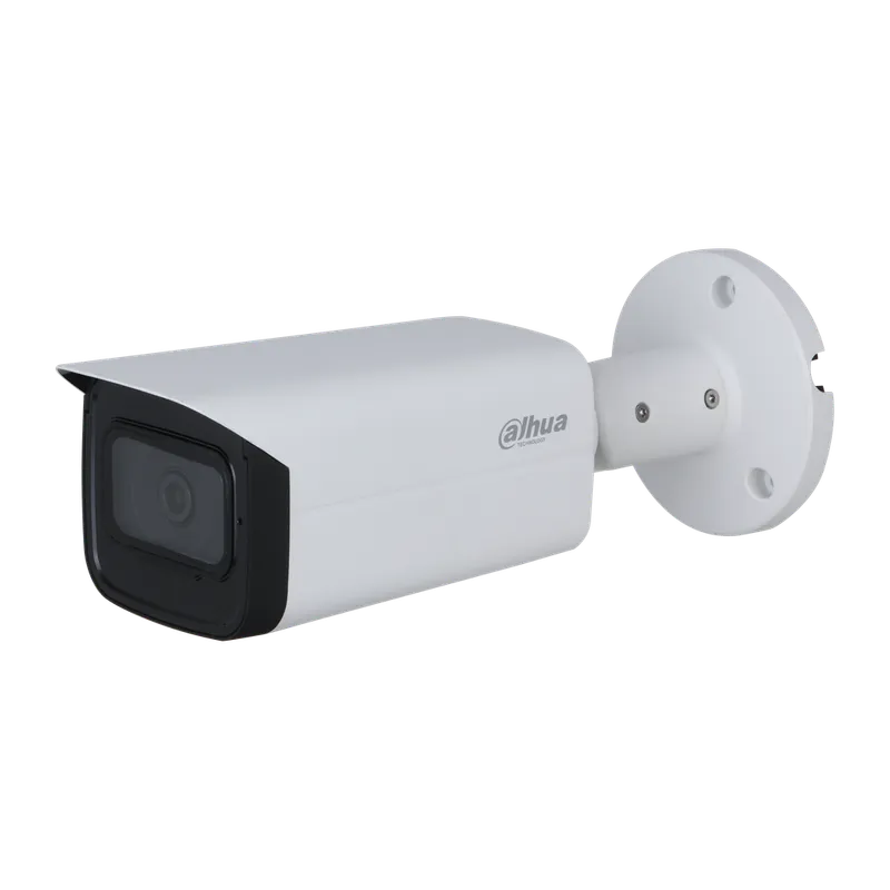 Camara HDCVI bullet 5MP lente fijo 3.6mm Proteccion IP67 IR 80m DH-HAC-HFW2501TUN-A-0360B-S2.