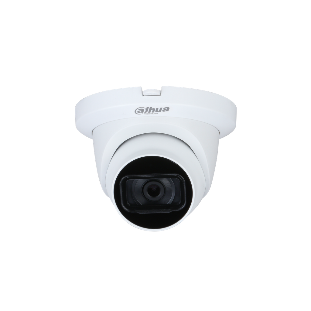 DH-HAC-HDW1200TMQN-A-0280B-S5. Camara HDCVI Dahua Eyeball 2MP lente fijo 2.8mm IR 60mt IP67 mic inco