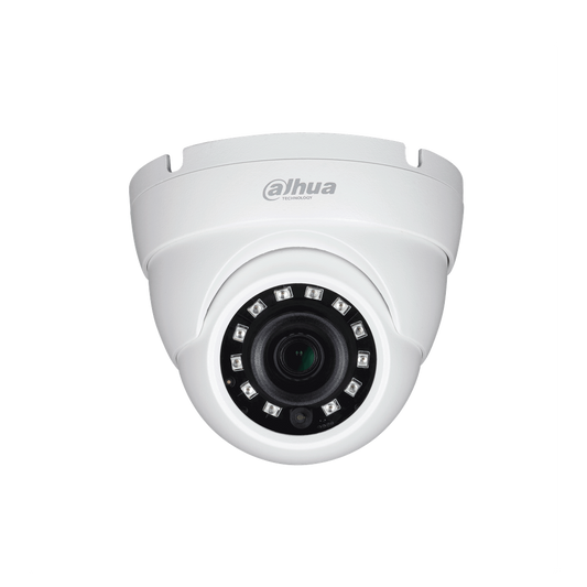 DH-HAC-HDW1800MN-0280B. MINI DOMO HDCVI DAHUA. 4K/8MP LF 2.8MM. IR 30 MTS. METALICA. IP67