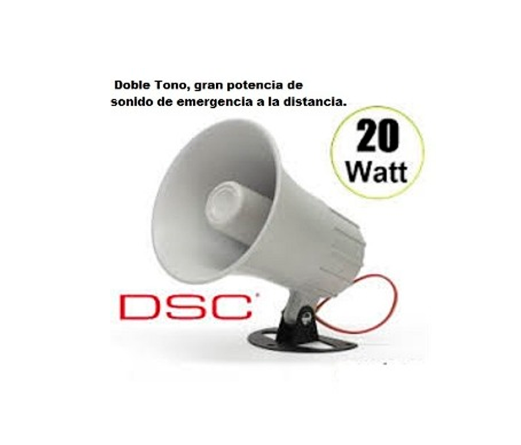 SD-20W. Sirena 20 Watt doble tono.