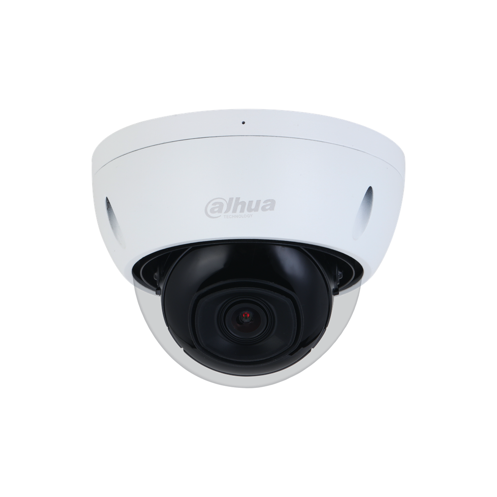 DH-IPC-HDBW2841EP-S-0280B. Camara IP Dahua Mini domo 8MP lente fijo IP67 IK10 IR30mt soporta IVS.