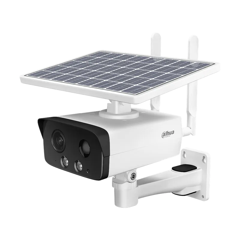 Camara IP de 4mp lente fijo de 2.8mm tipo bullet 4G con pan DH-IPC-HFW2431DGP-4G-SP-NL668LA-B-0280B.