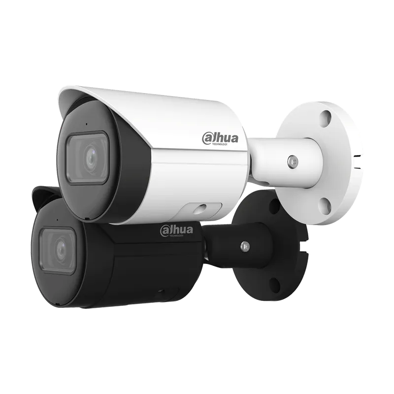 Camara IP 4mp lente fijo 2.8mm iluminacion de 30m portecion IP67 con SMD P DH-IPC-HFW2441SP-S-0280B.