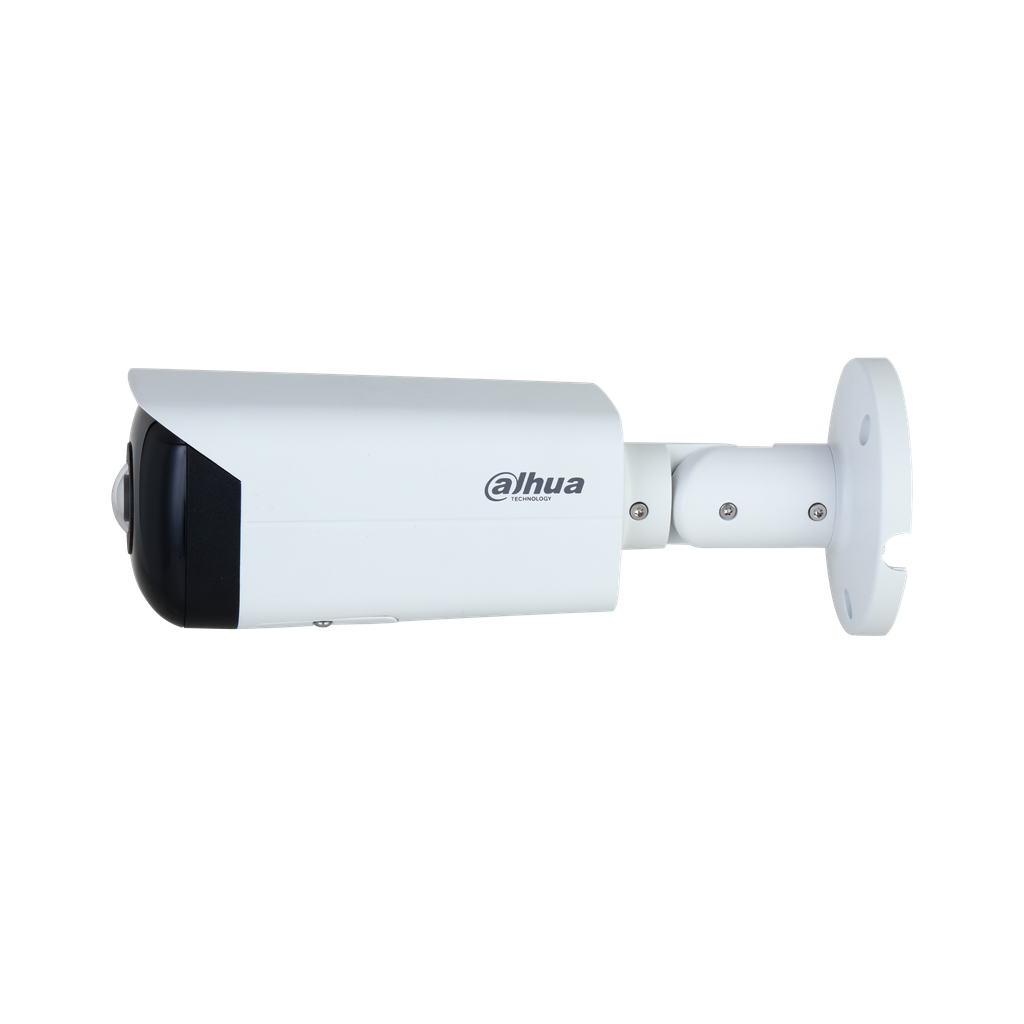 Cámara IP Dahau tipo bullet 4MP lente de gran angular EPTZ, IVS protecc DH-IPC-HFW3441TP-AS-P-0210B.