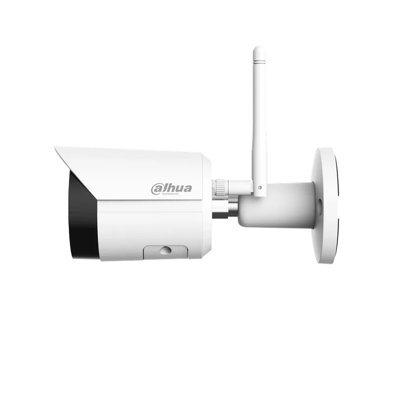 Camara IP bullet WIFI 2MP lente fijo 2.8mm microfono incorporado. DH-IPC-HFW1230DSN-SAW-0280B.