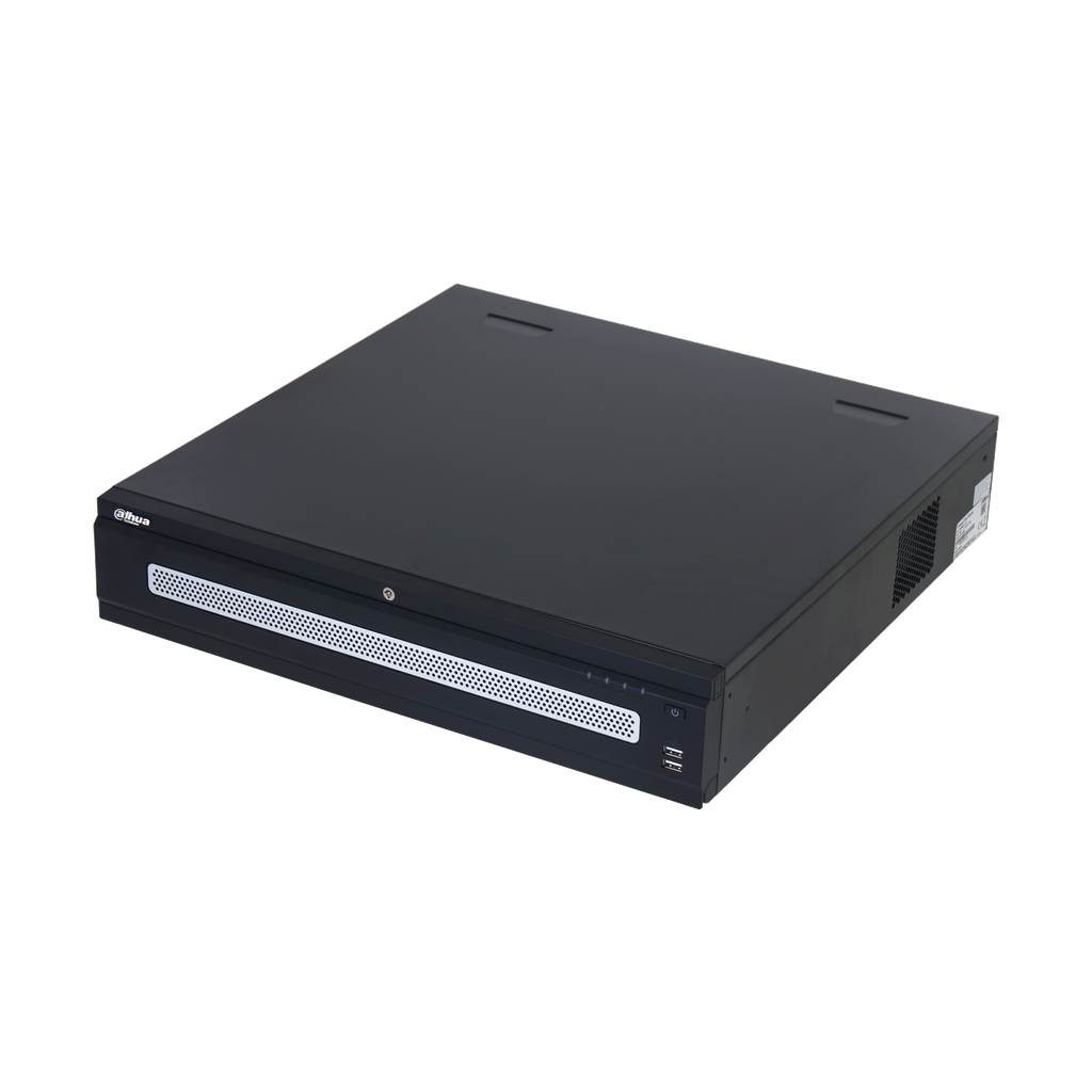 DHI-NVR608H-128-XI. NVR Dahua 128 canales soporta 8 HDD, Raid, IA by Cámara.