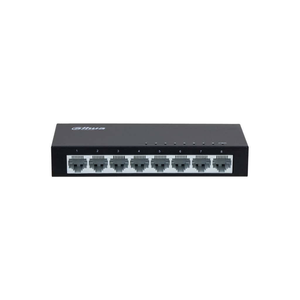 DH-PFS3008-8ET. Switch da no administrable 8 puertas Ethernet 10/100Mbps.