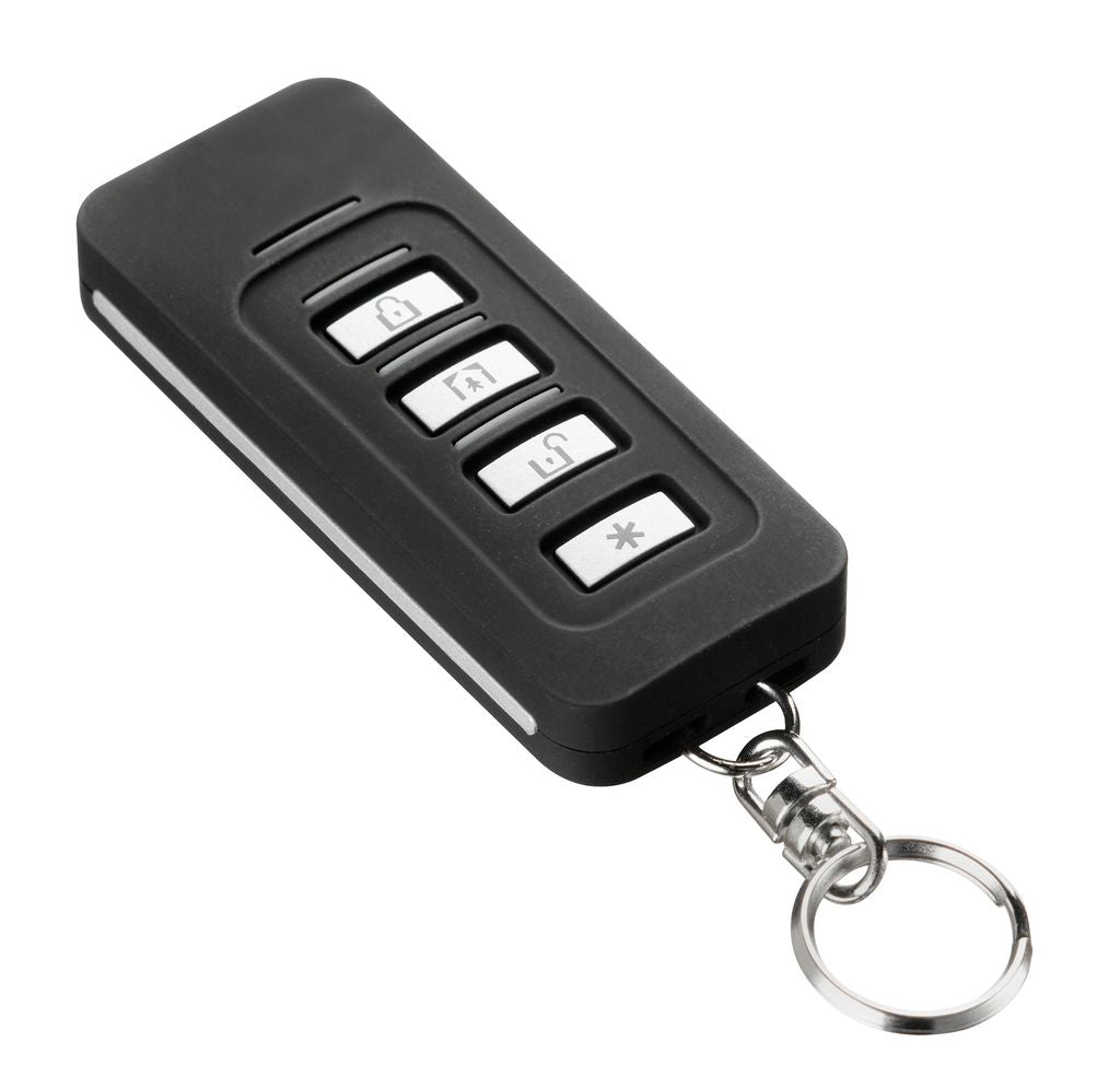 PG9929. Llavero DSC ambrico serie PowerG de cuatro botones.