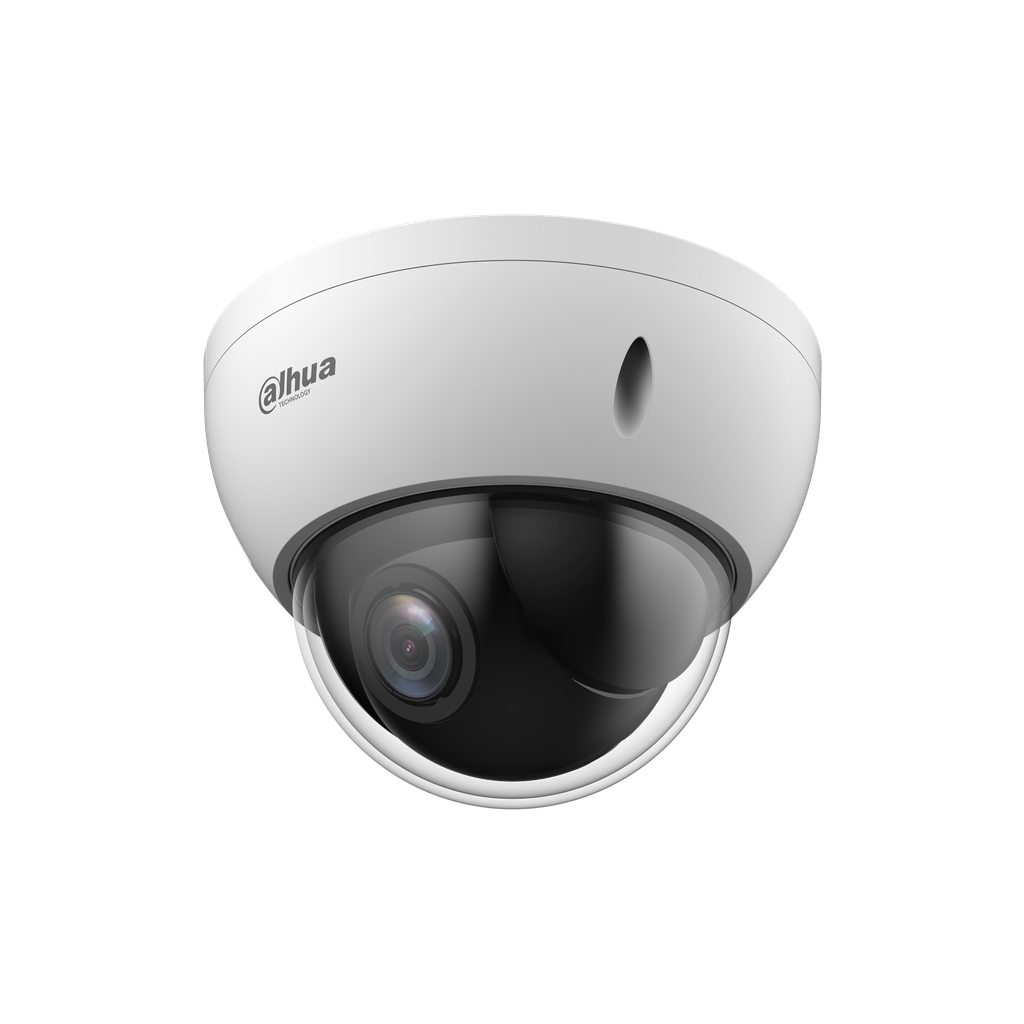 Camara IP Dahau mini domo PTZ Zoom optico de 4X 2MP IP66 IK10 DH-SD22204DB-GNY.