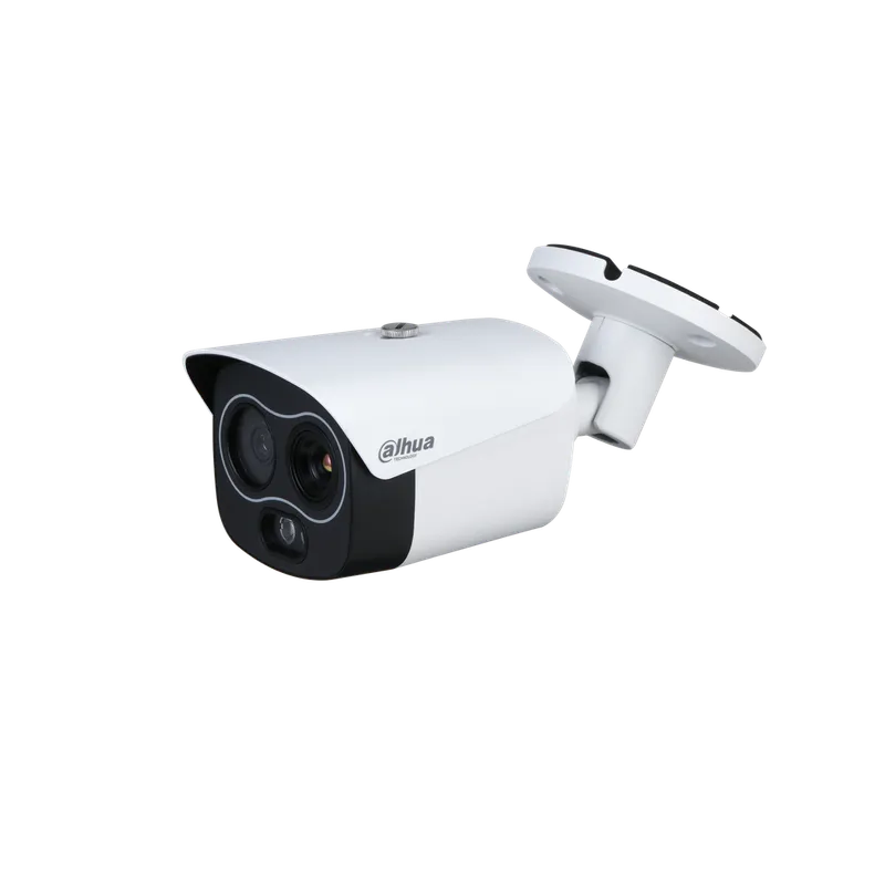 DHI-TPC-BF1241-B7F8-DW-S2. Camara Termica Bullet Eureka Lente termico de 7mm y lente optico de 4MP.