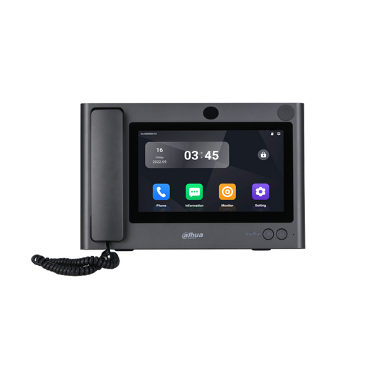 DHI-VTS5A40B. Estacion Maestra Dahua para Conserjeria SIP Pantalla 10" Android 11.