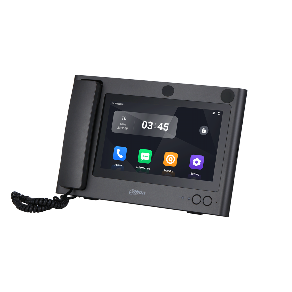 DHI-VTS5A40B. Estacion Maestra Dahua para Conserjeria SIP Pantalla 10" Android 11.
