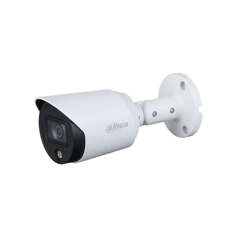 Camara HDCVI bullet 5Mp full color iluminacion 20m lente fijo 2.8mm DH-HAC-HFW1509TN-LED-0280B-S2.