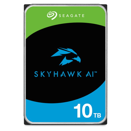 ST10000VE000. Disco Duro Seagate 10Tb 7200RPM 256MB Sata 3 6Gbps Skyhawk AI