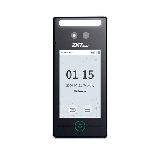 SpeedFace-V4L. terminal de control de acceso standalone. reconocimiento facial-clave-tarjeta id. uso