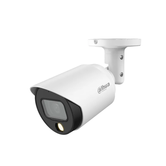 Camara HDCVI bullet 5Mp full color iluminacion 20m lente fijo 2.8mm DH-HAC-HFW1509TN-LED-0280B-S2.