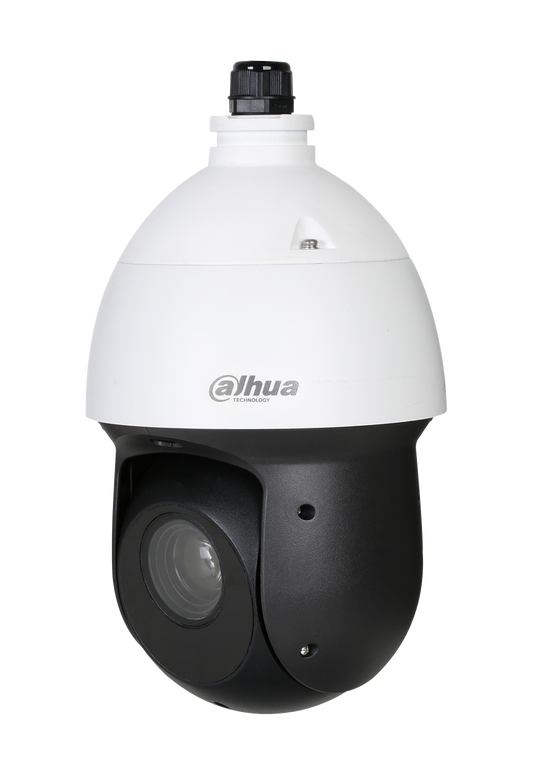 Cámara HDCVI PTZ Dahua 2MP Starligth 25X IR 100m IP66 formato de video NTSC DH-SD49225DBN-HC.
