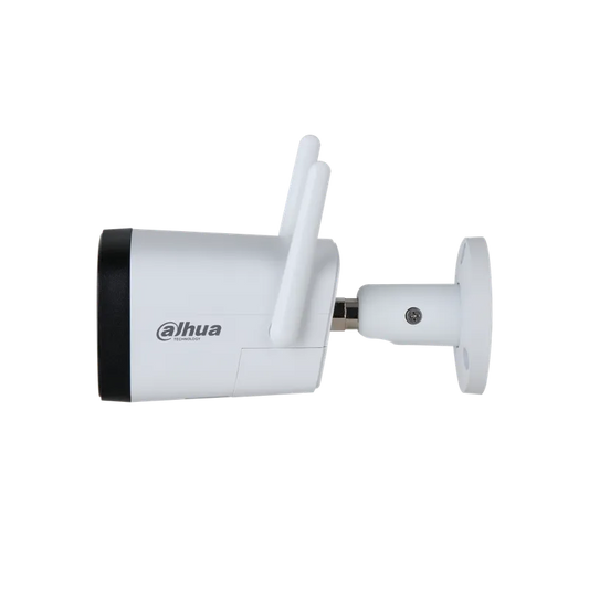 Cámara tipo Bullet wifi 4MP lente fijo IR 30m IP67 DH-IPC-HFW1430DTN-STW-0280B.