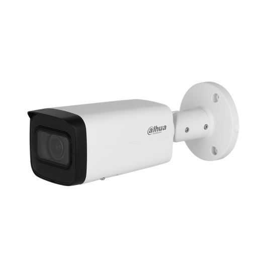 Camara Bullet IP Dahua 2MP IR60m IA Alarma Audio Mic 12v Poe IP67 DH-IPC-HFW2241TP-ZAS-27135.