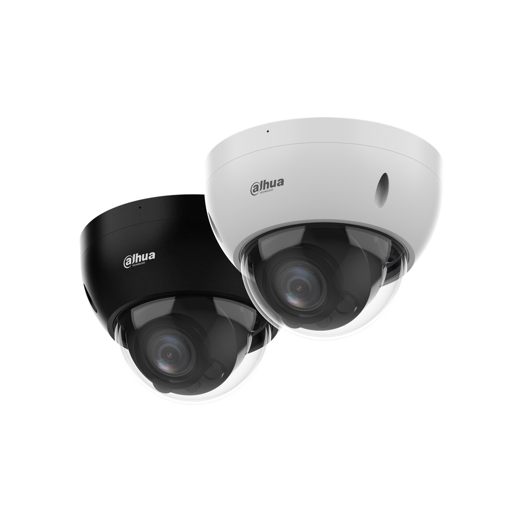Cámara domo IP 8Mp lente varifocal motorizado IR40m soporta IVS proteccion IP67 DH-IPC-HDBW2841R-ZS.