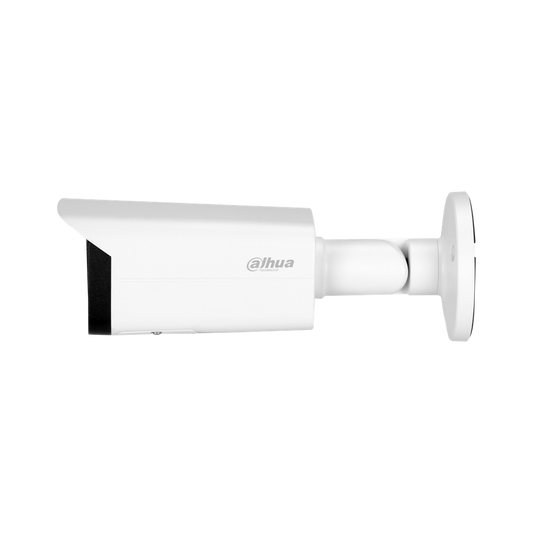 Cámara IP Dahua 5MP tipo bullet lente fijo de 2.8mm IR 80m proteccion DH-IPC-HFW5541TP-ASE-0280B-S3.