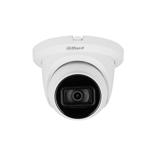 Cámara IP Dahua tipo Eyeball 4MP lente fijo IR 50mt IVS, FD, Heat Ma DH-IPC-HDW5442TMP-ASE-0280B-S3.