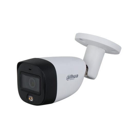 Cámara HDCVI bullet Dahua 5MP lente fijo 2.8mm doble iluminacion 20 DH-HAC-HFW1500CMN-IL-A-0280B-S2.