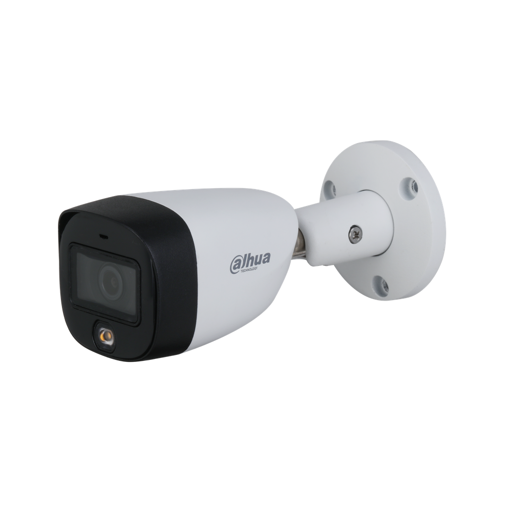 Cámara HDCVI bullet Dahua 5MP lente fijo 2.8mm doble iluminacion 20 DH-HAC-HFW1500CMN-IL-A-0280B-S2.