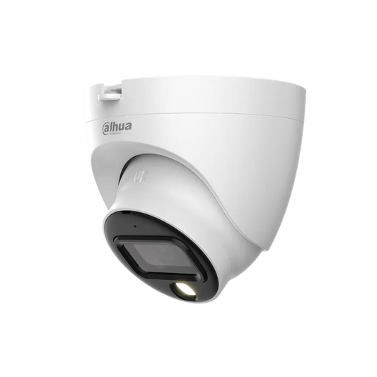 Camara Full Color 2mp Starlight con audio IP67 LED 20m DH-HAC-HDW1209TLQN-A-LED-0280B.