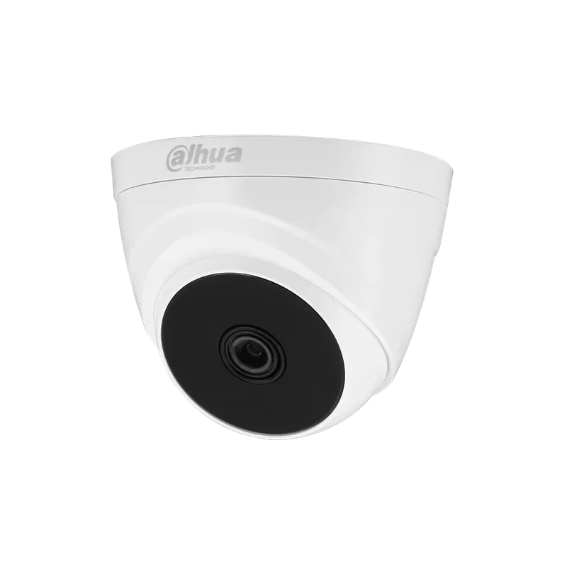 Cámara Dahua HDCVI Domo 2MP 1080P 2.8mm IR20 Plástica. DH-HAC-T1A21N-0280B