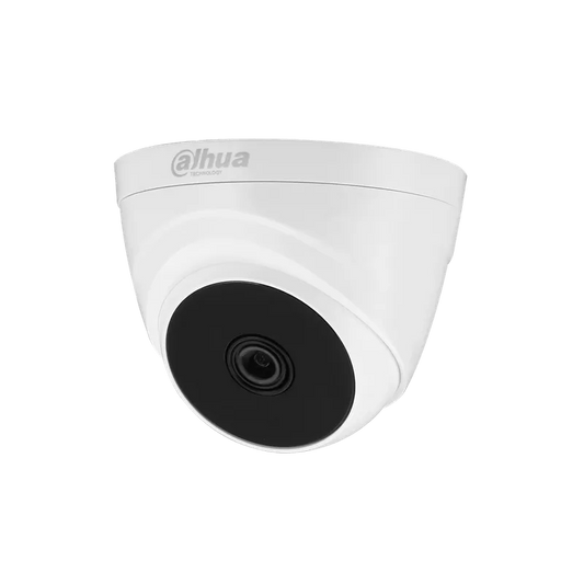 Cámara Dahua HDCVI Domo 2MP 1080P 2.8mm IR20 Plástica. DH-HAC-T1A21N-0280B