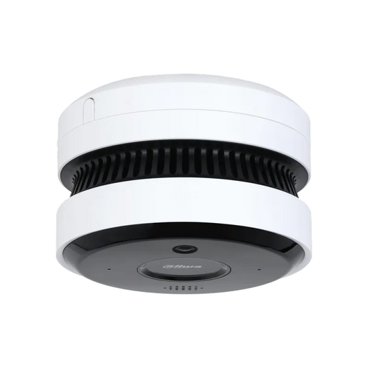DHI-HY-SAV849HAN-E. Camara y Sensor de Humo fotoelectrico Dahua 5MP POE WDR H265